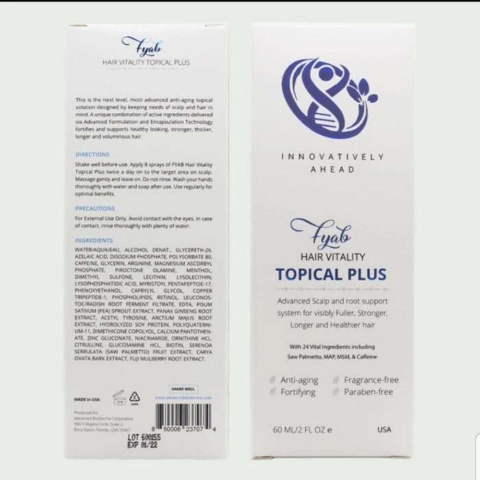 Hair Vitality Topical Plus Serum - Image 2