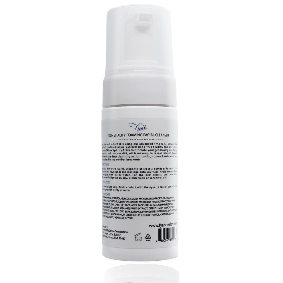 Skin Vitality Foaming Facial Cleanser - Image 2